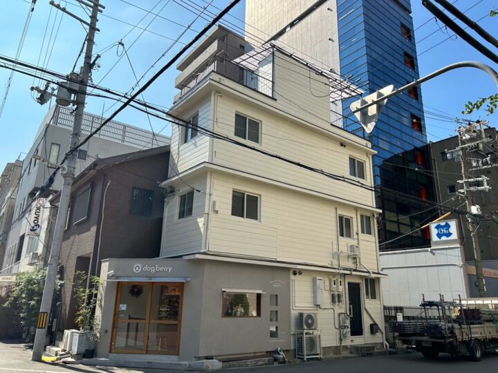 大阪市西区新町2丁目　ペットショップD様　外壁塗装工事、防水工事、ポリカ板交換工事